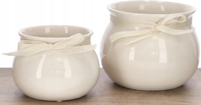 Ghiveci ceramic fi 17 ghiveci pentru plante- 2 buc.