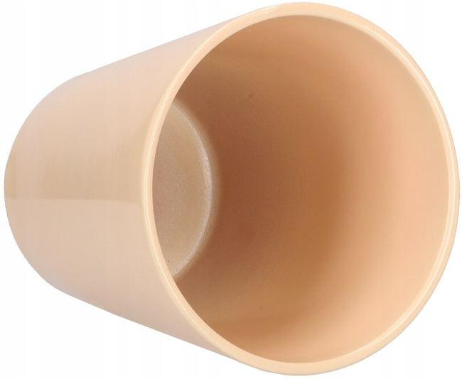Ghiveci de flori din ceramică 12 cm roz pudră - 2 buc.