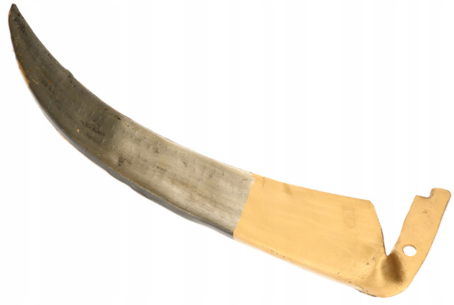 Coasă de mână coasă 50 cm ascuțită pentru iarbă metalică