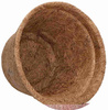 Ghiveci de flori din fibre naturale de nucă de cocos fi 21,5 cm set de 2 buc.