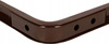 Colțar suport raft regali sub raft 120x150 mm - Culoare maro