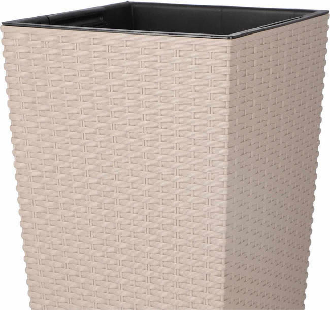 Ghiveci de flori 50cm ghiveci de protecție rattan pentru flori