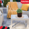 Coș din răchitan pentru ghiveci, natural, diametru 28 cm, set 2 bucăți - Culoare maro