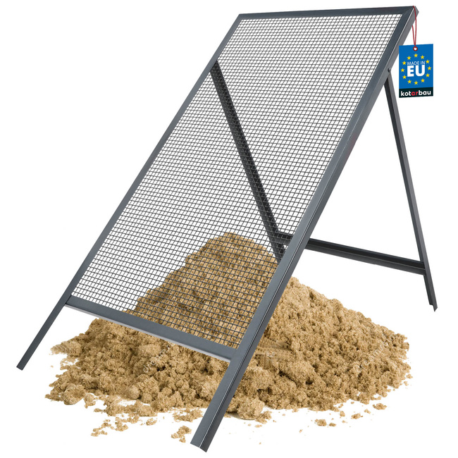 Sită pentru zidărie de construcții pentru nisip de pământ 10x10 mm 120 cm