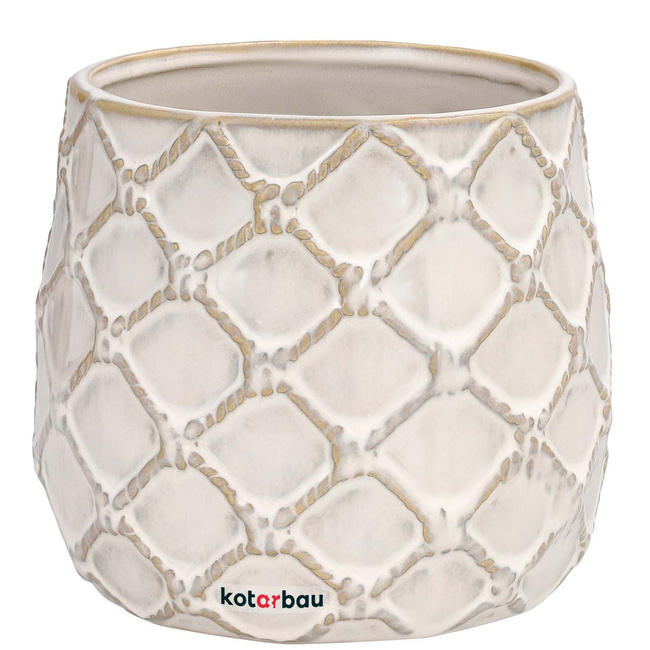 Ghiveci ceramic cu ananas fi 125 mm